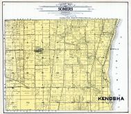 Somers Township, Racine and Kenosha Counties 1908